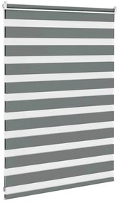 zebrafüggönnyel sötét szürke szövetszélesség 90,9 cm poliészter