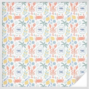 Szélvédőfólia Ablak Adatvédelem Tengeri motívumok 100x100