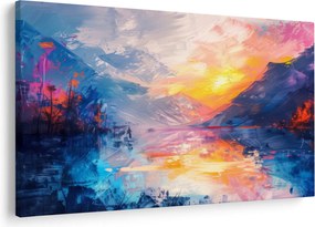 Kép - Tájképfestészet (90x60 cm)