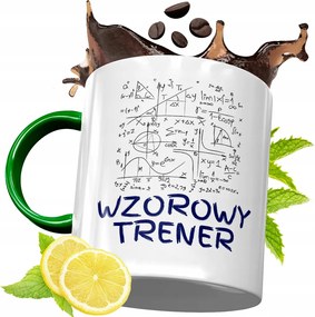 Zöld Bögre Edzőnek Ajándék, fényképes nyomattal