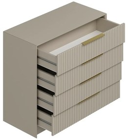 Kale Beige komód tükörrel