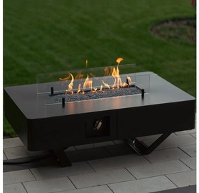Planika Rio Table GAS - kültéri gáz kandalló 46x106 cm 10kW
