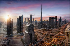 Kép - Dubai panorámája (90x60 cm)