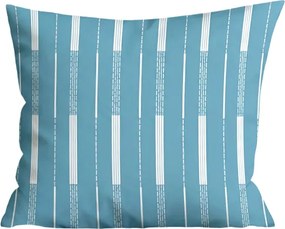 Mikroflanel párnahuzat STRIPELLE 40x50 cm, kék