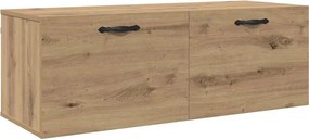 vidaXL Fali szekrény Artisan tölgy 100 x 36,5 x 35 cm Faanyag