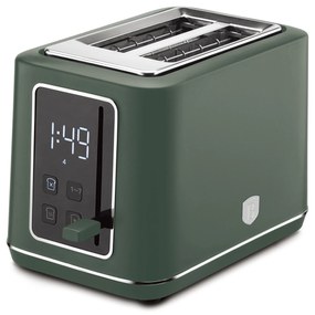 Berlinger Haus matt zöld digitális LED kijelzős kenyérpirító 870 W