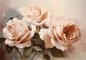 Fotótapéta Virágok 3D Hálószoba Rózsa 254x184