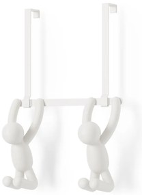 Fehér műanyag ajtófogas 22 cm Buddy – Umbra