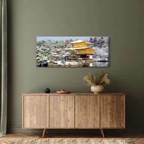 Kép - Kinkakuji, Japán (120x50 cm)