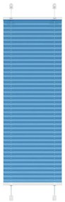 pliszírozott redőny kék 50x150 cm szövetszélesség 49,4 cm