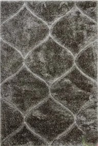 Szaniszló antracit szürke shaggy szőnyeg 200 x 300 cm exclusive luxus