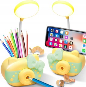 Asztali Lámpa Asztali Led Lámpa Hegyezővel Edénytartóval