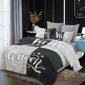 Pamut ágynemű Homa KING and QUEEN STYLE 7 részes 140X200 cm