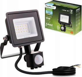 Halogén Led Fényvető 10W Kültéri Lámpa Szürkületi Mozgásérzékelővel