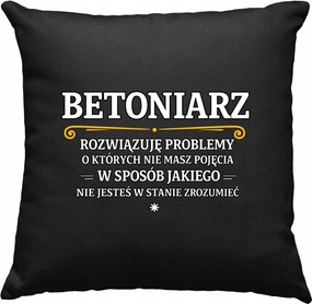 Betonkeverő párna, fekete