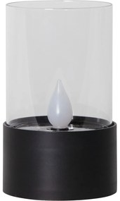 Puloun fekete kültéri LED fénydekoráció, magasság 13,5 cm - Star Trading