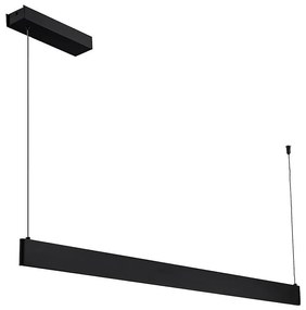 LINEA LED kábeles függeszték 36W/230V 3000/4000/5700K CRI 90 fekete