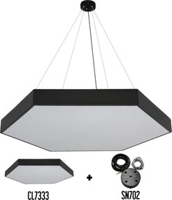 LED mennyezeti lámpa 200W - CL7333