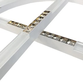 LED Dimmelhető csillár zsinóron LED/100W/230V 3000-6500K + távirányítás