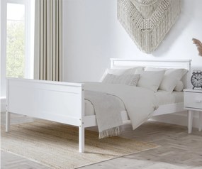 AMI nábytek Laris ágy 160x200cm fehér