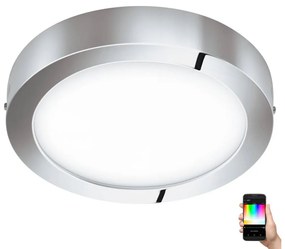 Eglo 33667-LED RGBW FUEVA-C 21W/230V fürdőszobai dimmelhető lámpa, 30 cm átm. 33667