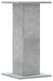 2 db betonszürke szerelt fa növénytartó állvány 30 x 30 x 60 cm