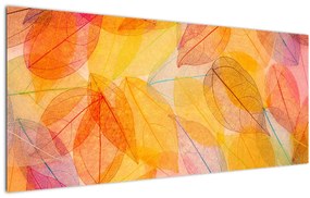 Kép - Háttér az őszi levelekből (120x50 cm)