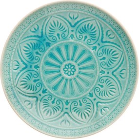 SUMATRA tányér 21cm türkiz