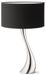 Asztali lámpa Cobra, közepes, fekete- Georg Jensen