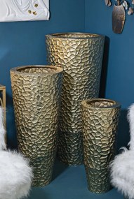 Vázatartó üveges készlet 3 db ø 50,8x114,9-40x92,7-29,8x70,5cm