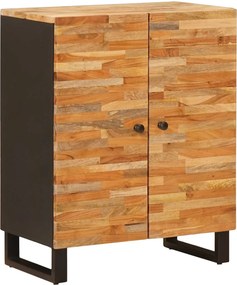vidaXL Tároló Szekrény Barna 60 x 33 x 75 cm Tömör Mangófát