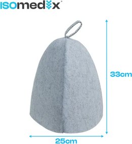 Isomedix 26455 filc szauna sapka