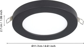 Eglo FUEVA FLEX 900934 Beépíthető spotlámpa 1x5,5W/LED 4000K 700lm IP20