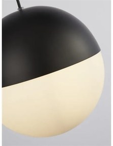 Searchlight 24181BK - Csillár zsinóron ENDOR 1xE27/40W/230V fekete