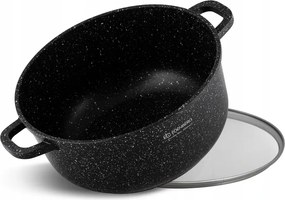 Márvány Bogrács Edény 5,6 L 26cm Indukciós Gáz Sütő Edenberg 8119