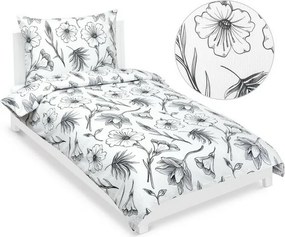 Bellatex Krepp ágynemű Ibišek, 140 x 220 cm, 70 x90 cm, 140 x 220 cm, 70 x 90 cm