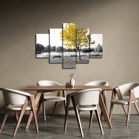 Kép - Pihenés a parkban (150x105 cm)