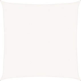 vidaXL fehér HDPE napvitorla 160 g/m² 5 x 5 m
