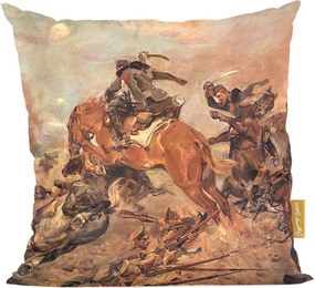 Párna Támadás a homoktövis alatt Wojciech Kossak Művészet