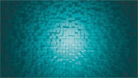 Fotótapéta flizelin kocka absztrakt mélység 3D hatás 350x250 +ragasztó