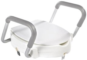 Ridder - Emelt WC-ülőke kapaszkodóval, fehér