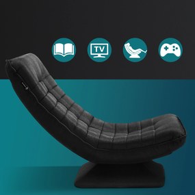 Casaria® Relaxációs fotel - fekete