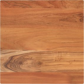 vidaXL tömör akácfa négyzet alakú asztallap 60x60x2,5 cm