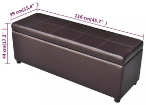 hosszú barna fa tárolópad