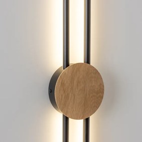 Brilagi - LED Fali lámpa WOODY COLLINE LED/15W/230V 80 cm tölgy