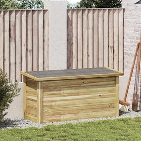 Tároló doboz 44x119x57 cm impregnált fenyő