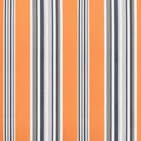 Behúzható napellenző Tarka csíkos 250x200 cm szövet