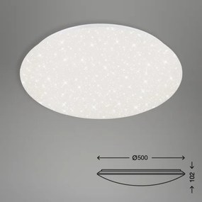 Brilo - LED Dimmelhető mennyezeti lámpa STARRY SKY LED/40W/230V 3000-6000K +  távirányító