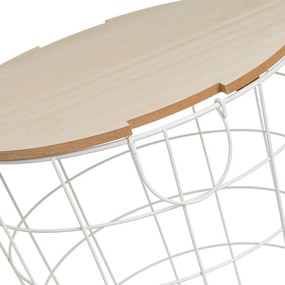 Kerek tárolóasztal szett 3 db-os 39x39 cm – Casa Selección