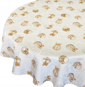 Abrosz Foltálló Húsvéti Arany Bézs Húsvéti tojás Kör átm. 100 cm